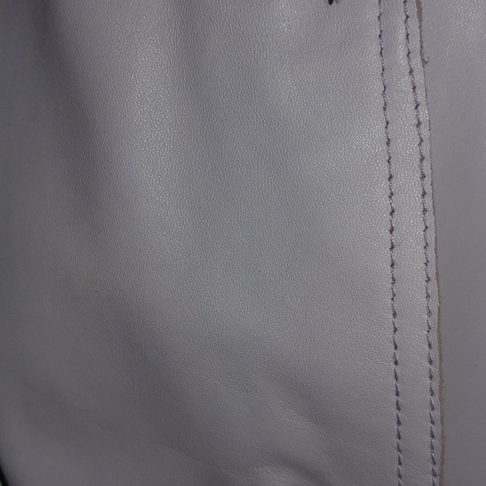 Soft. Spring Leather Jacket - Picture 4 of 4